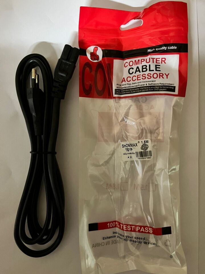 TEYP IŞILDAK-RADYO POWER GÜÇ KABLOSU 1.5 METRE