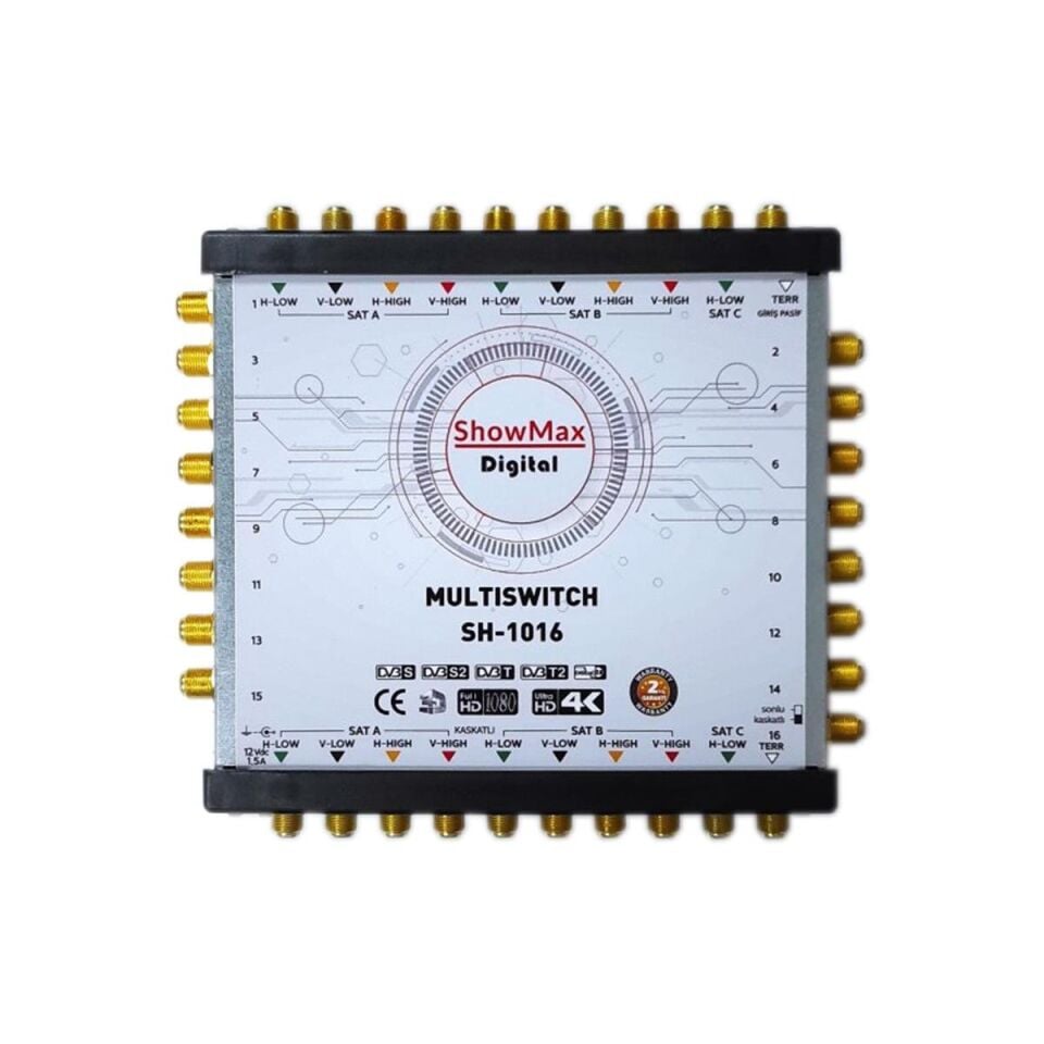 SHOWMAX DİGİTAL SH-4809 10/16 HYBRID MULTISWITCH SANTRAL