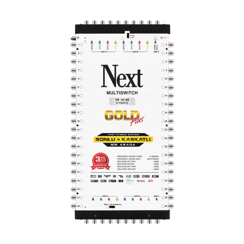 NEXT YE-10/40 HYBRID MULTISWITCH SANTRAL