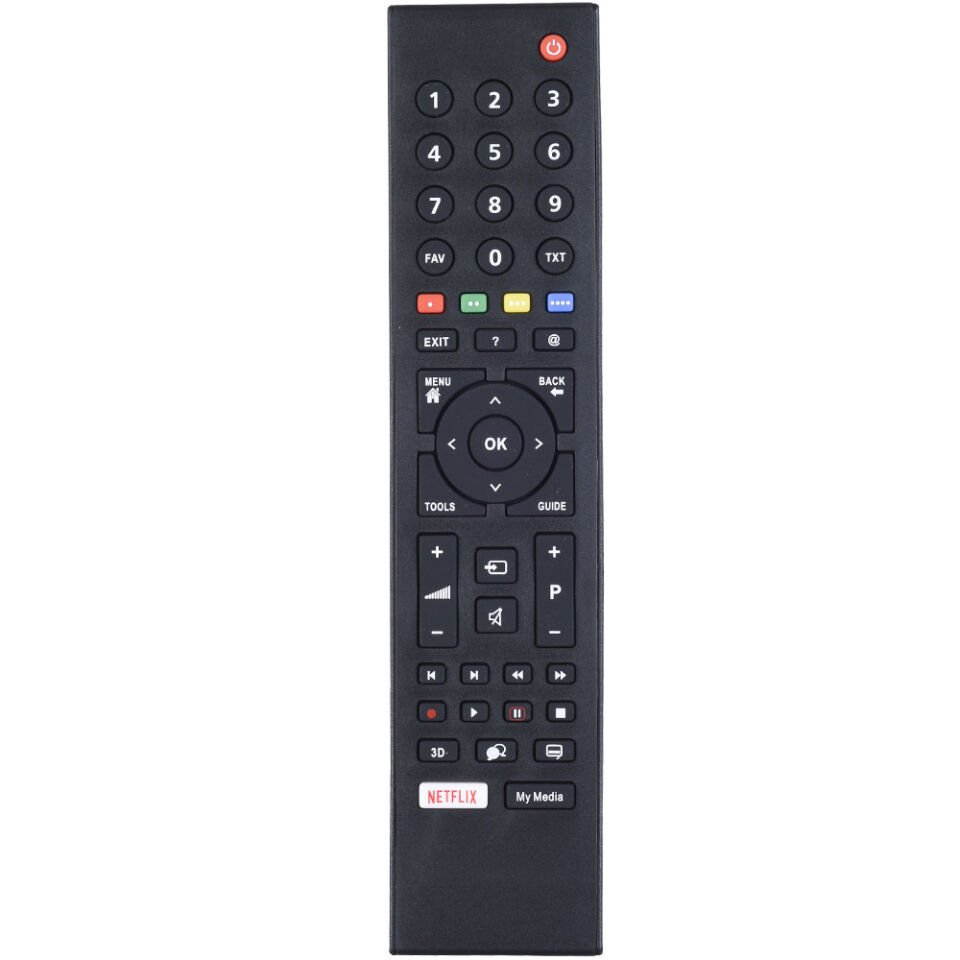 TUNEX Arçelik Beko Netflix   My Media Tuşlu Led Tv Kumanda TR-304