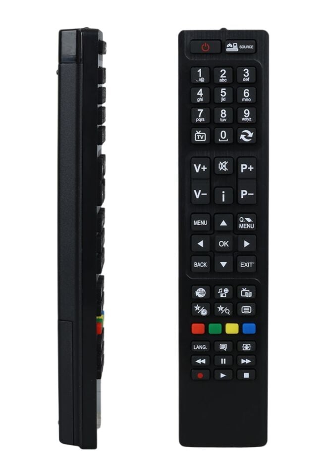 EUROBOX OTV1112 VESTEL SİYAH BÜYÜK KALIP LCD TV KUMANDA