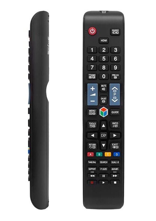 EUROBOX OTV9839 SAMSUNG SOURCE TUŞLU BÜYÜK KALIP LCD TV KUMANDA
