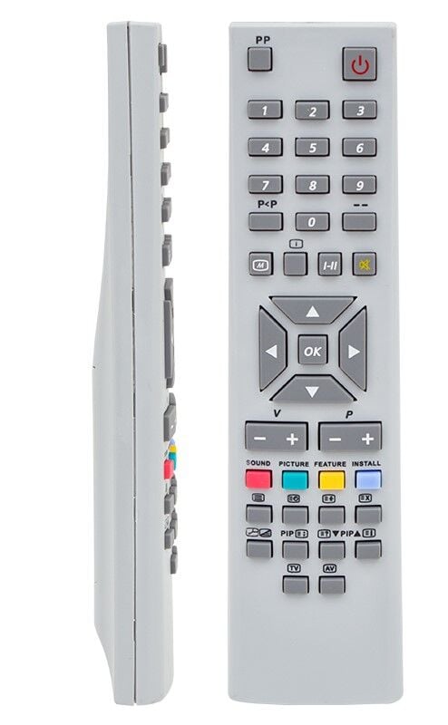 EUROBOX OTV2440 VESTEL 2440 100 HZ GÜMÜŞ TV KUMANDA