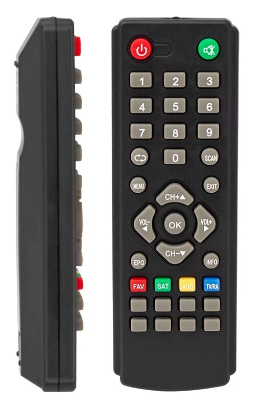 EUROBOX OUK7160 EPGLİ MERSAT ARROX ROSE SD MİNİ KUMANDA