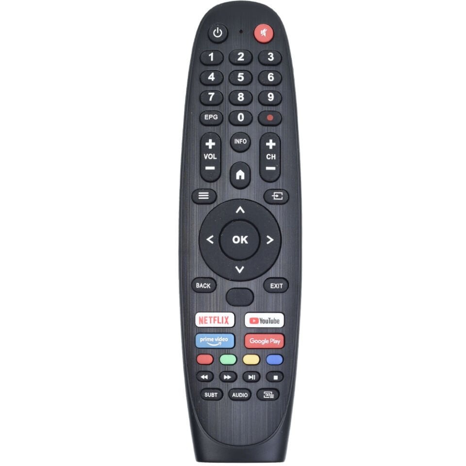 Onvo Profilo Saba Netflix Youtube Prime Video Tuşlu Ses Komutsuz Led Tv Kumanda TR-806