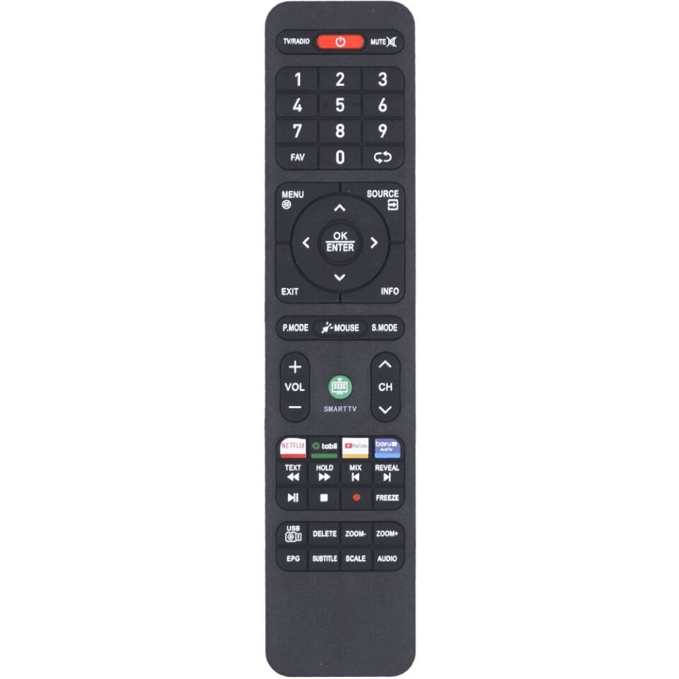 TUNEX Onvo Netflix Tabi Youtube Bein Tuşlu Led Tv Kumanda TR-826