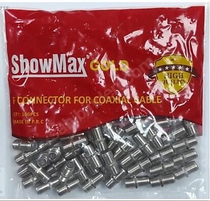 SHOWMAX SH-4301 GOLD F ARA KONNEKTÖR 100LÜ PAKET
