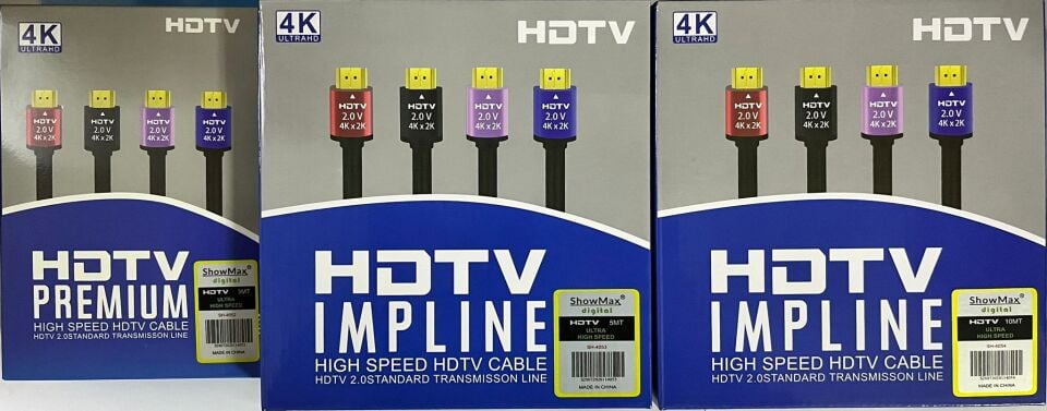 SHOWMAX SH-4052 3 METRE HDMI KABLO 4K KUTULU