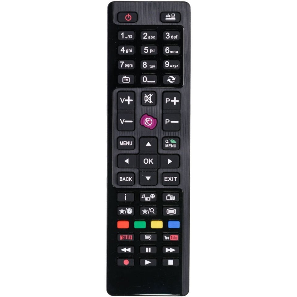 Vestel,Regal Youtube Ve Netflı Kumanda (Mapp-1204) TNX-T-1180