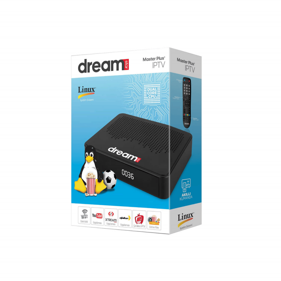 DREAMSTAR MASTER PLUS IP TV UYDU ALICISI