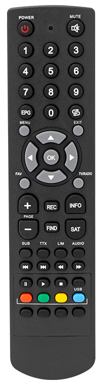 EUROBOX OUK1600 AMSTRAD LEON-DREAMSTAR MİNİ HD KUMANDA