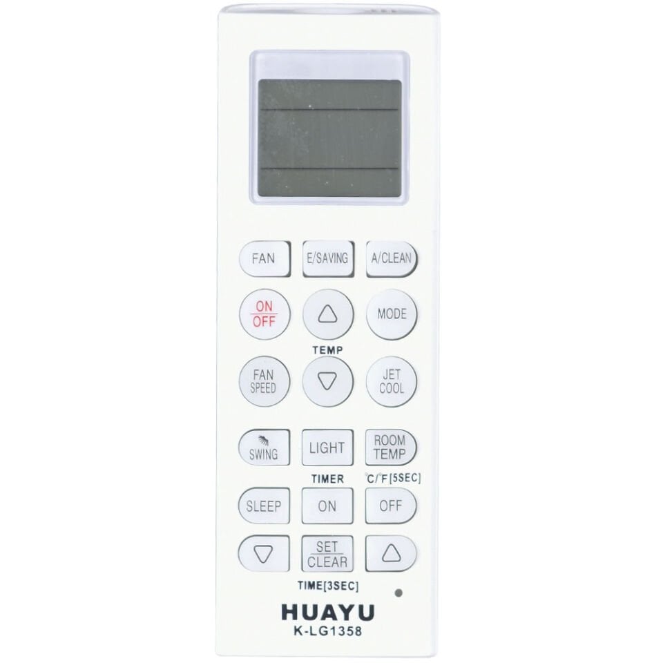 HUAYU LG Üniversal Klima Kumandası (K-LG1358) TR-054