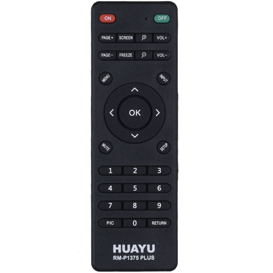 HUAYU Akıllı Projeksiyon Kumandası (RM-P1375 Plus) TR-004