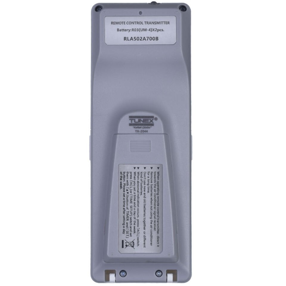 TUNEX Mitsubishi RLA-502A700S Klima Kumandası TR-2044