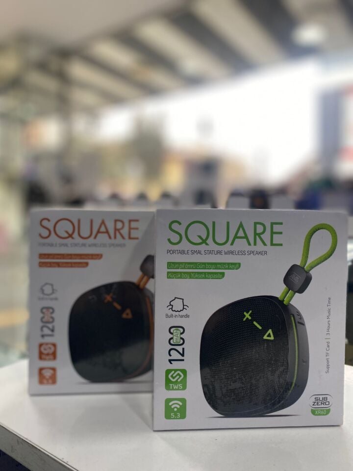 Ses Bombası Xr60 Square Wireless Speaker 1200 Mah