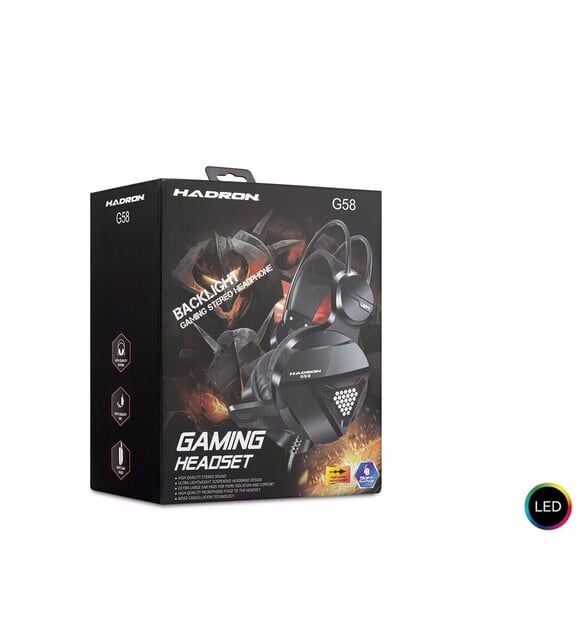 Hadron G58 Mikrofonlu USB 3.5MM Aux Kulaklık