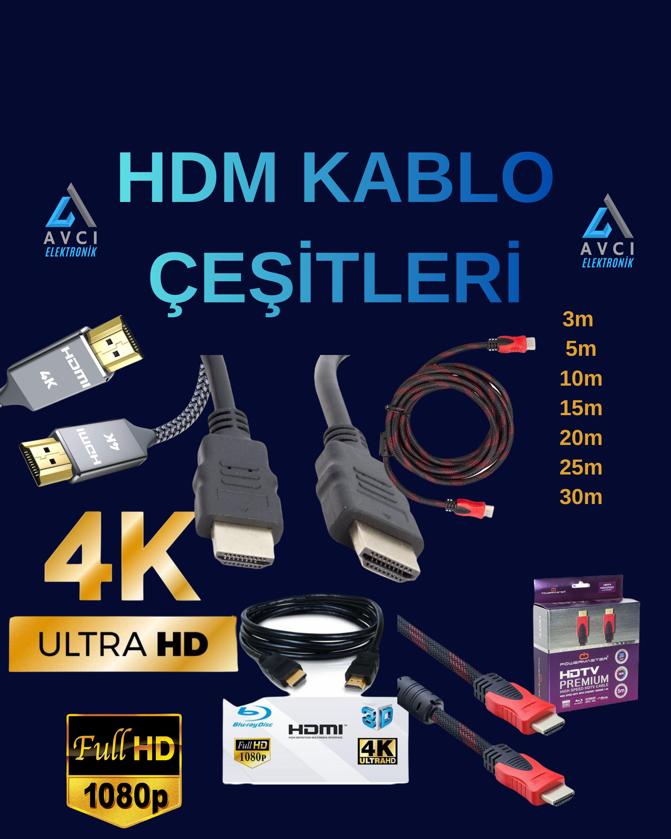 HDM KABLO ÇEŞİTLERİ